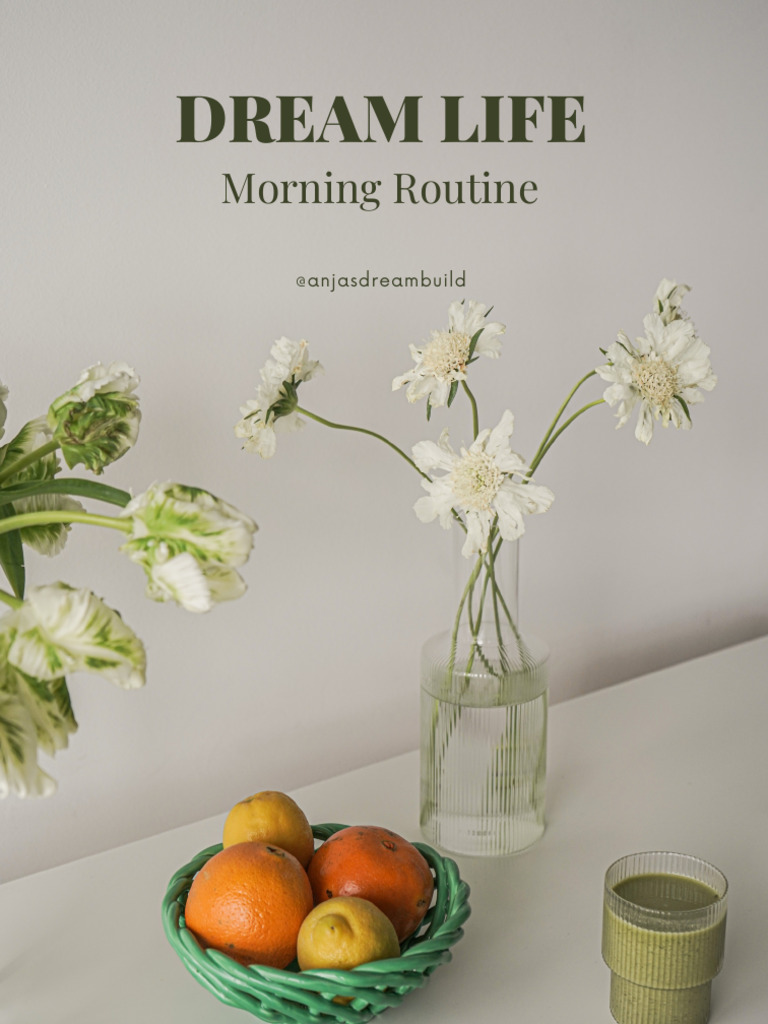 Dream Life Morning Routine | PDF