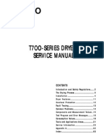 ASKO T700-Series Dryer Service Manual