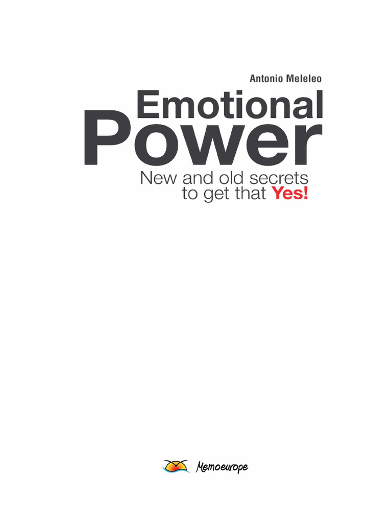 Emotional Power New and Old Secrets To P PDF