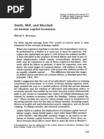 SCHULTZ, Theodore W. Investment in Human Capital. The American Economic