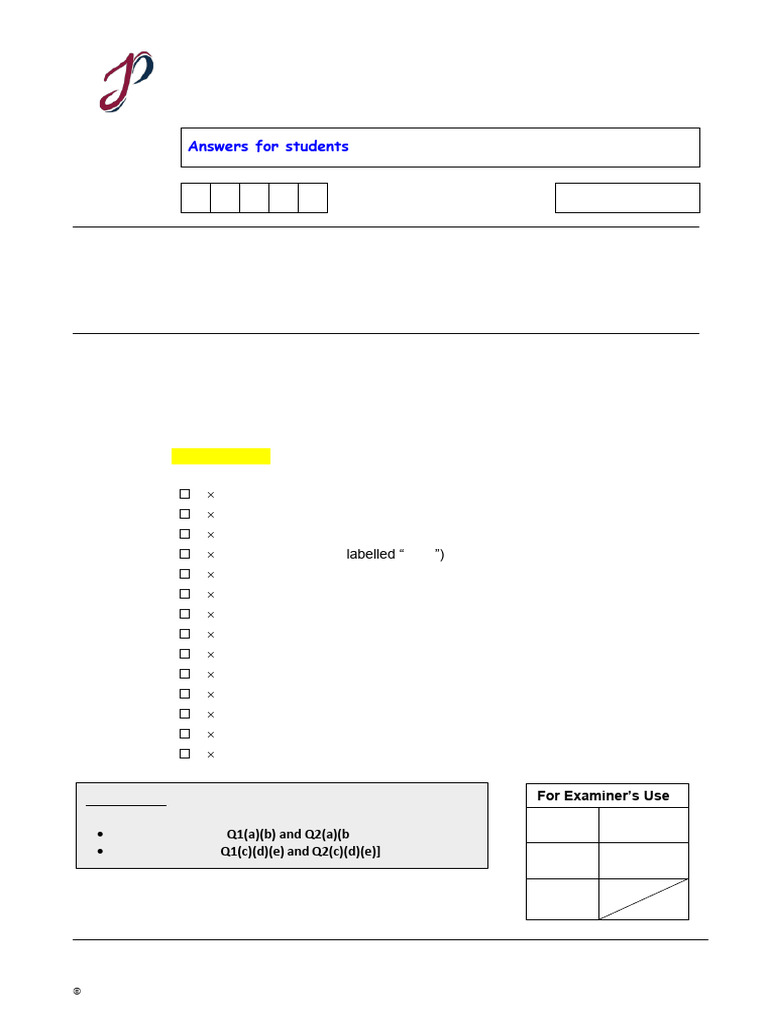 Timed Practice 2 - VA (Back Titration) & Kinetcs - Answers For Students ...