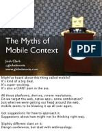Mobile Context Myth Fowd