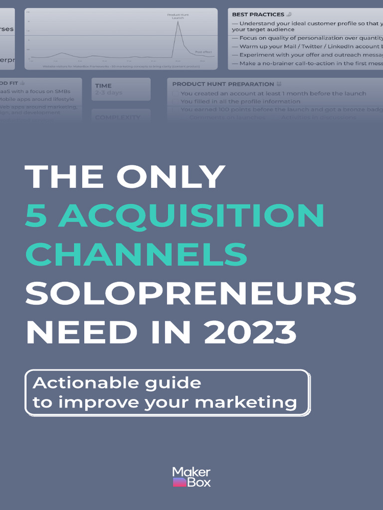 Acquisition Guide by MakerBox | PDF