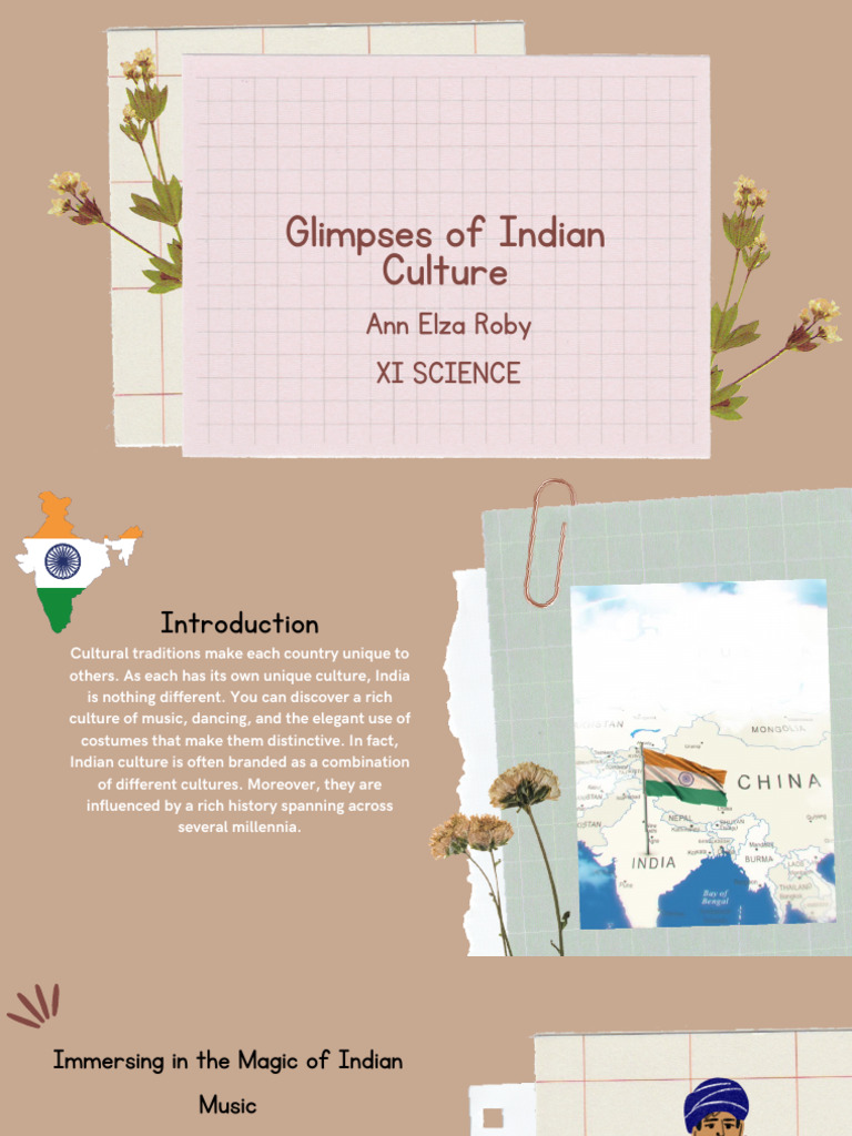 Glimpses of Indian Culture | PDF