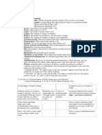 T&E Outline