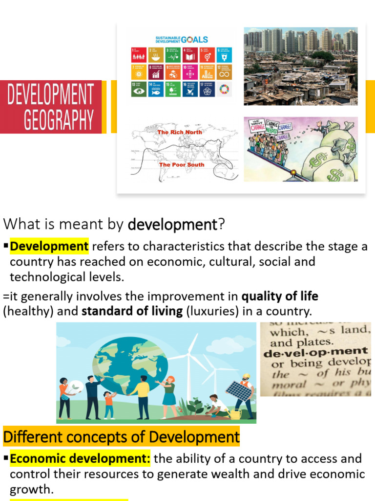 Development Geography | PDF