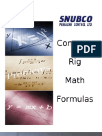 -SNUBCO Common Rig Math Formulas