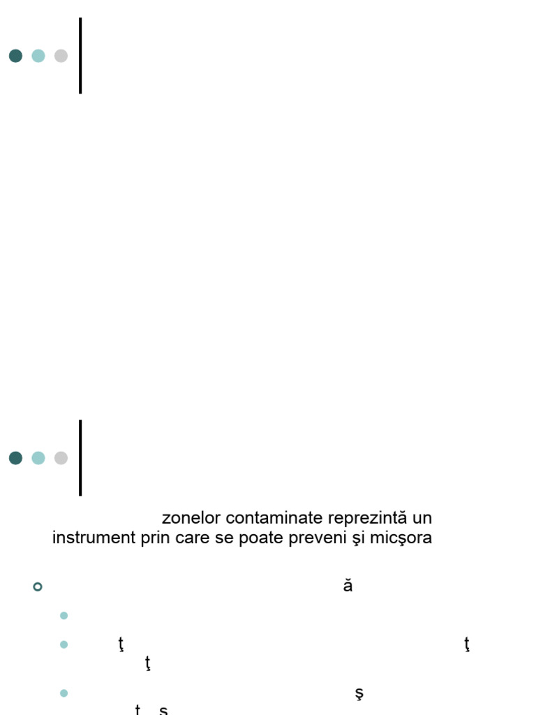Plan de Management Al Siturilor Contaminate | PDF