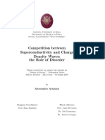 Alessandro Attanasi- Competition between Superconductivity and Charge Density Waves