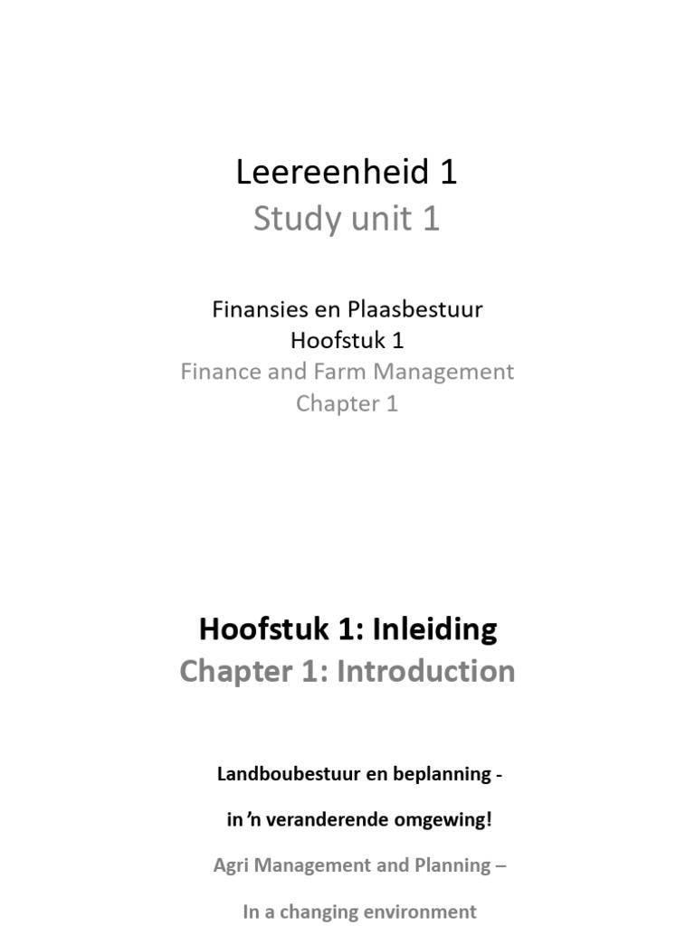 Study+Unit+1+-+Intro | PDF