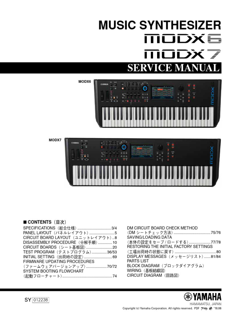 MODX Service Manual 2a | PDF