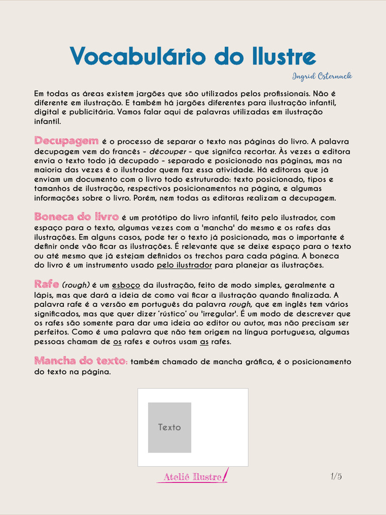 Vocabulário Do Ilustre | PDF