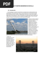 Puentes Modernos de Sevilla - PROYECTO INTEGRADO