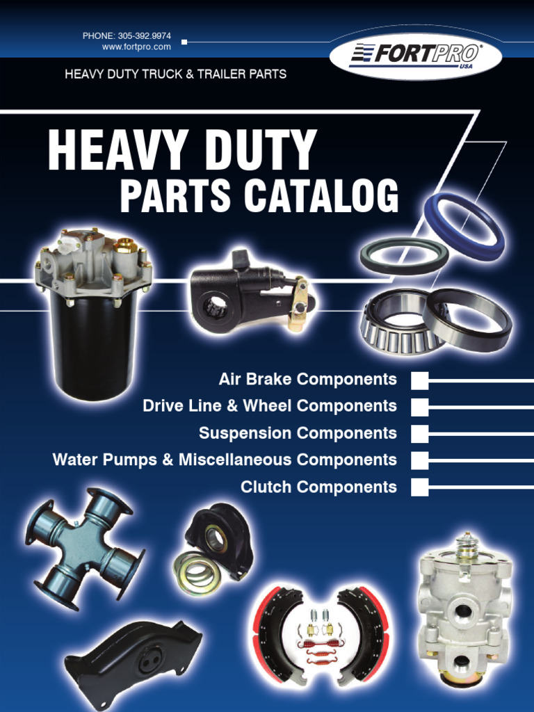 Heavy Duty Parts Pdf