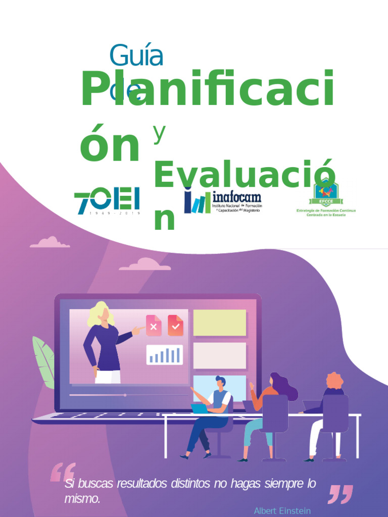 Guía Práctica de Planificación Educativa | PDF | Evaluación ...