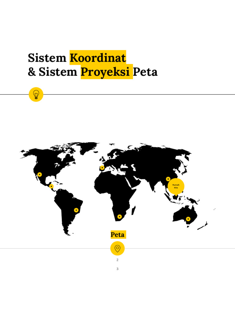 Sistem Koordinat Dan Proyeksi Peta Pdf