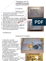 Panasonic CF Y2 Upgrade HDD