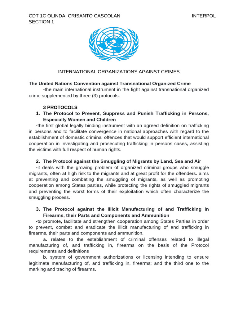Olinnda Interpol | PDF
