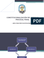 Constitucionalizacion Del Derecho Procesal Penal