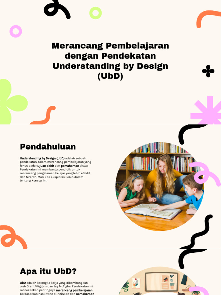 Merancang Pembelajaran dengan UbD | PDF
