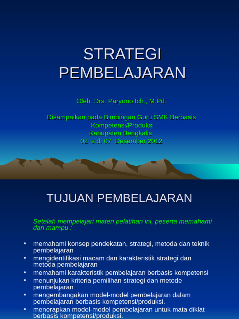 PPW Model Pembelaj Bengkalis | PDF