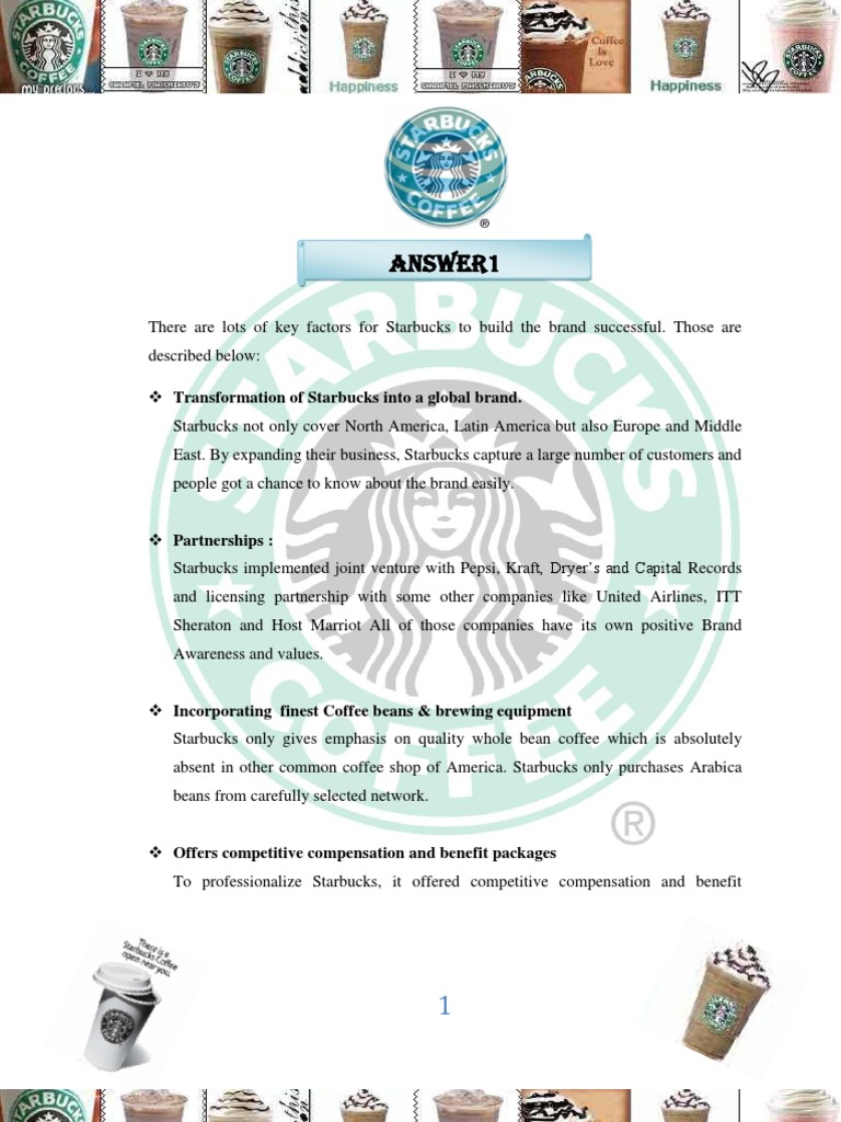 Starbucks Assignment | PDF | Starbucks | Brand