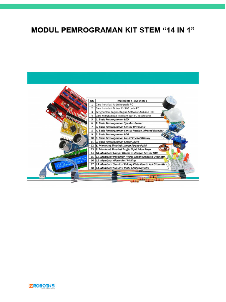 Modul pemrograman kit stem program final pdf