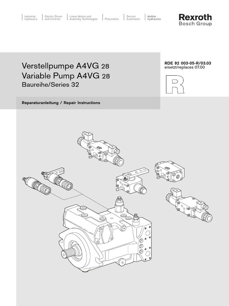 A4vg Serie 32 vg28 Rde92003 | PDF