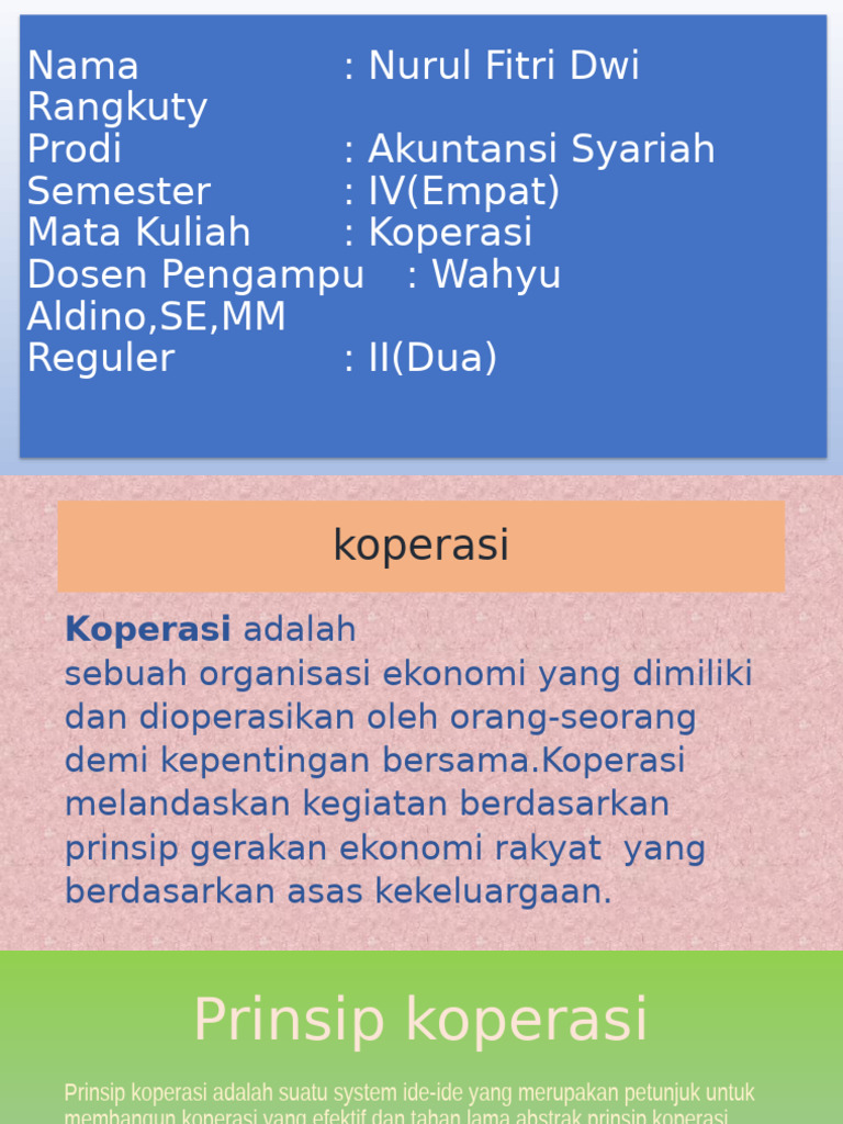 Koperasi | PDF