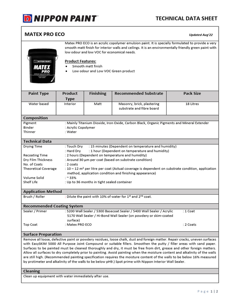 Matex PRO ECO | PDF