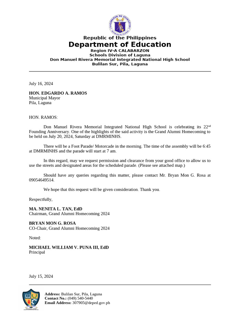 Letter Parade | PDF