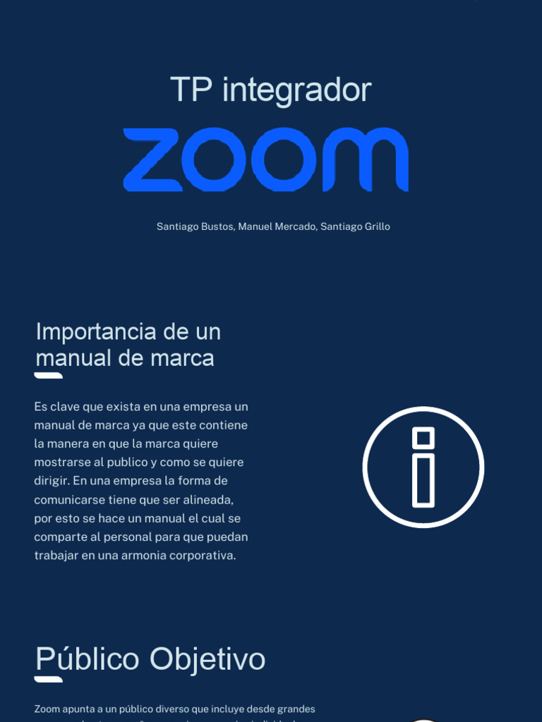 Directrices de Marca para Zoom | PDF | Marca | Informática