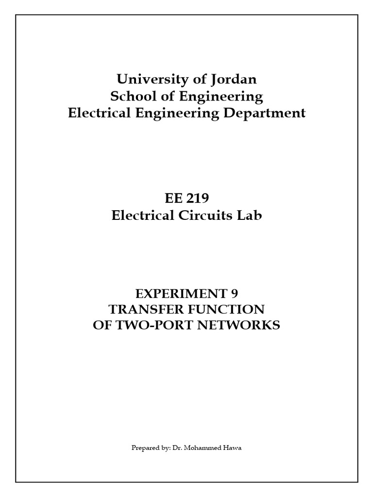9 Transfer Function | PDF