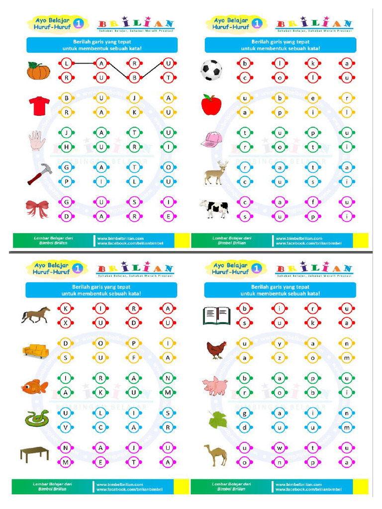 Menghubungkan Kata Pdf