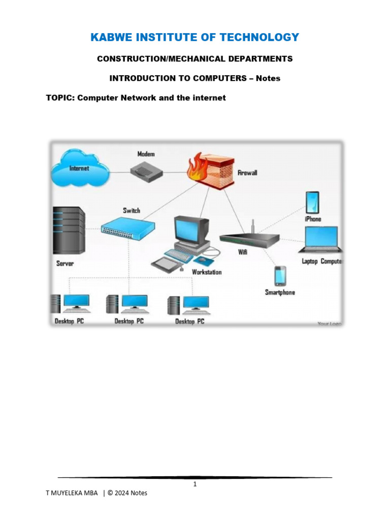 Notes On Computer Network and Internet | PDF