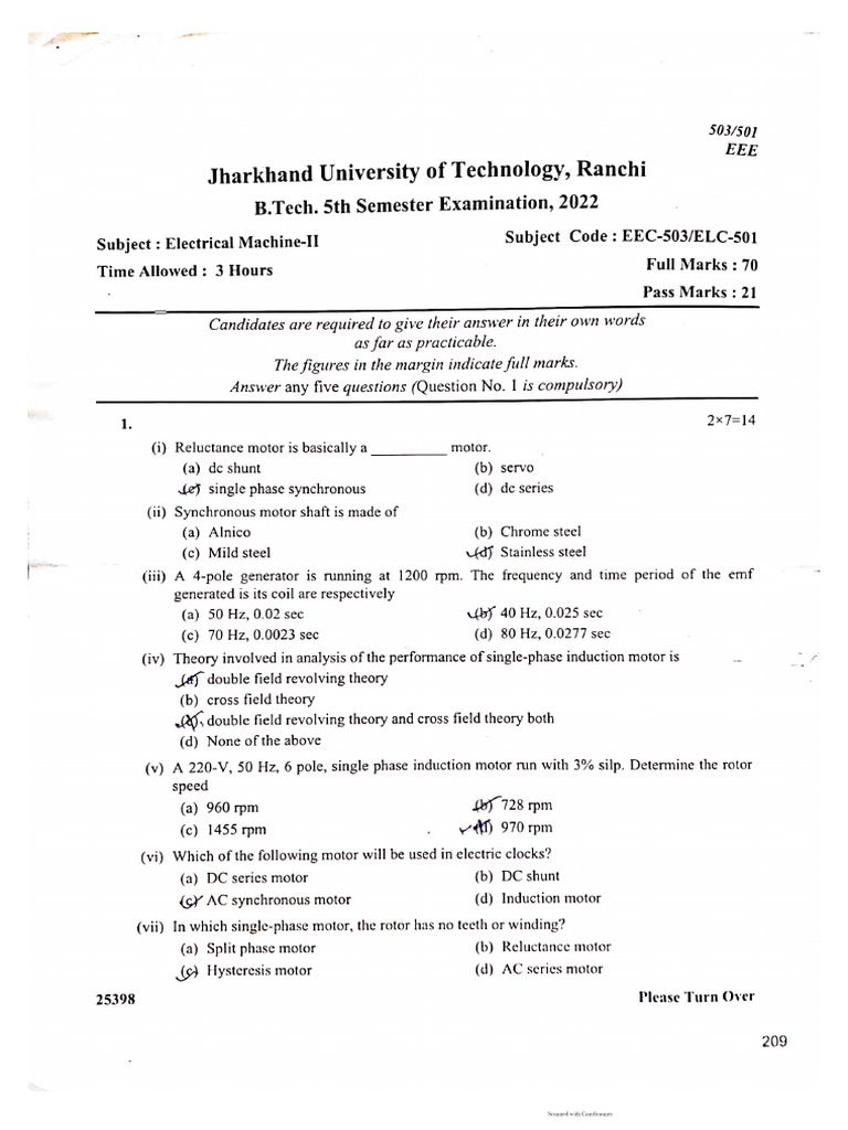 5th Sem | PDF