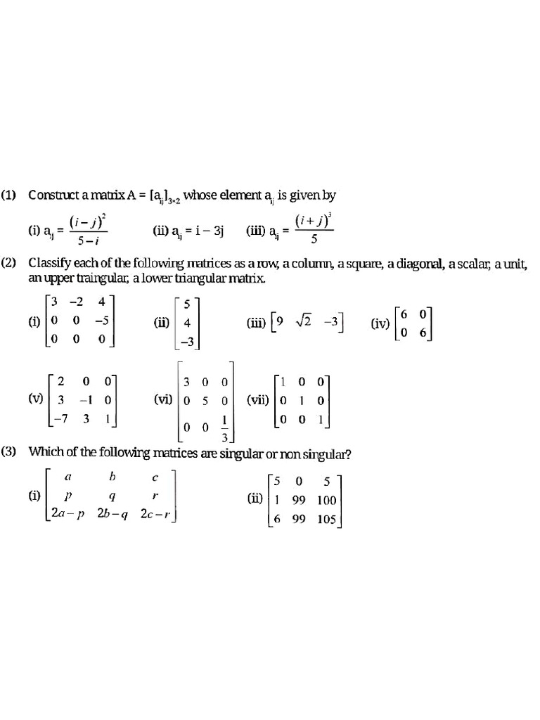 As 6 Matrices | PDF
