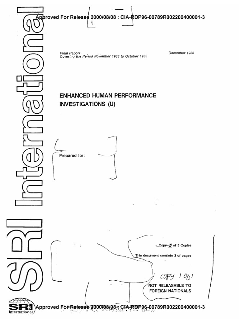 CIA enhancedhumanperformanceRDP96 00789R002200400001 3 | PDF