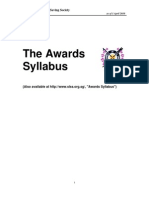 Awards Syllabus - The Awards