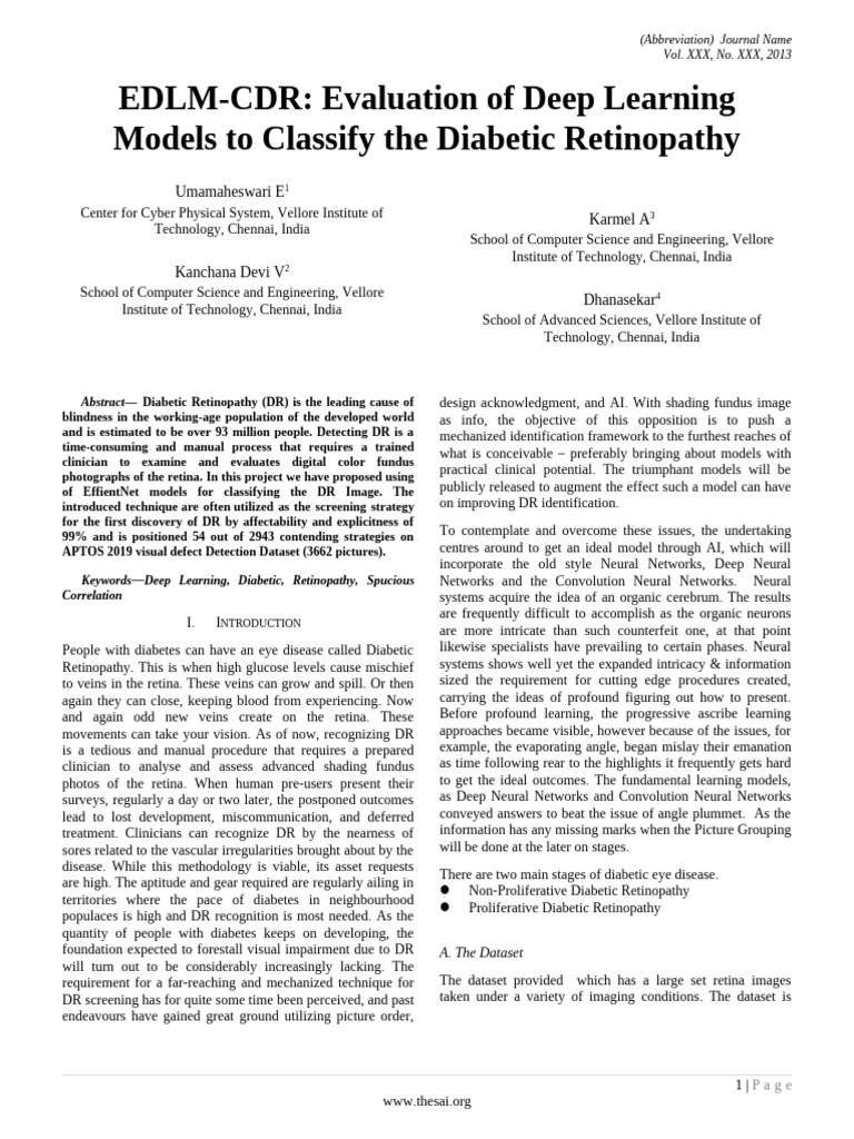 Eye IJACSA | PDF