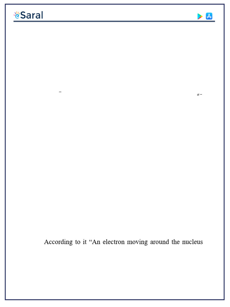 Atomic Structure Revisios Notes For JEE Main | PDF
