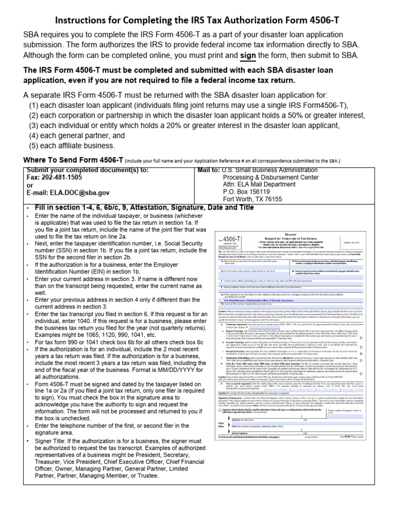 ELA4000039485-GERRY FULLER-Request For Transcript of Tax Return | PDF ...