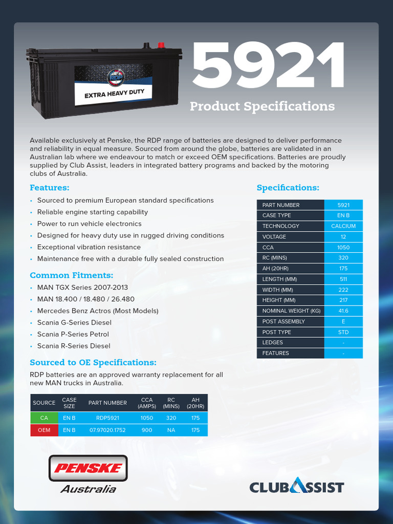 5921 - RDP Product Spec Flyer - Email | PDF