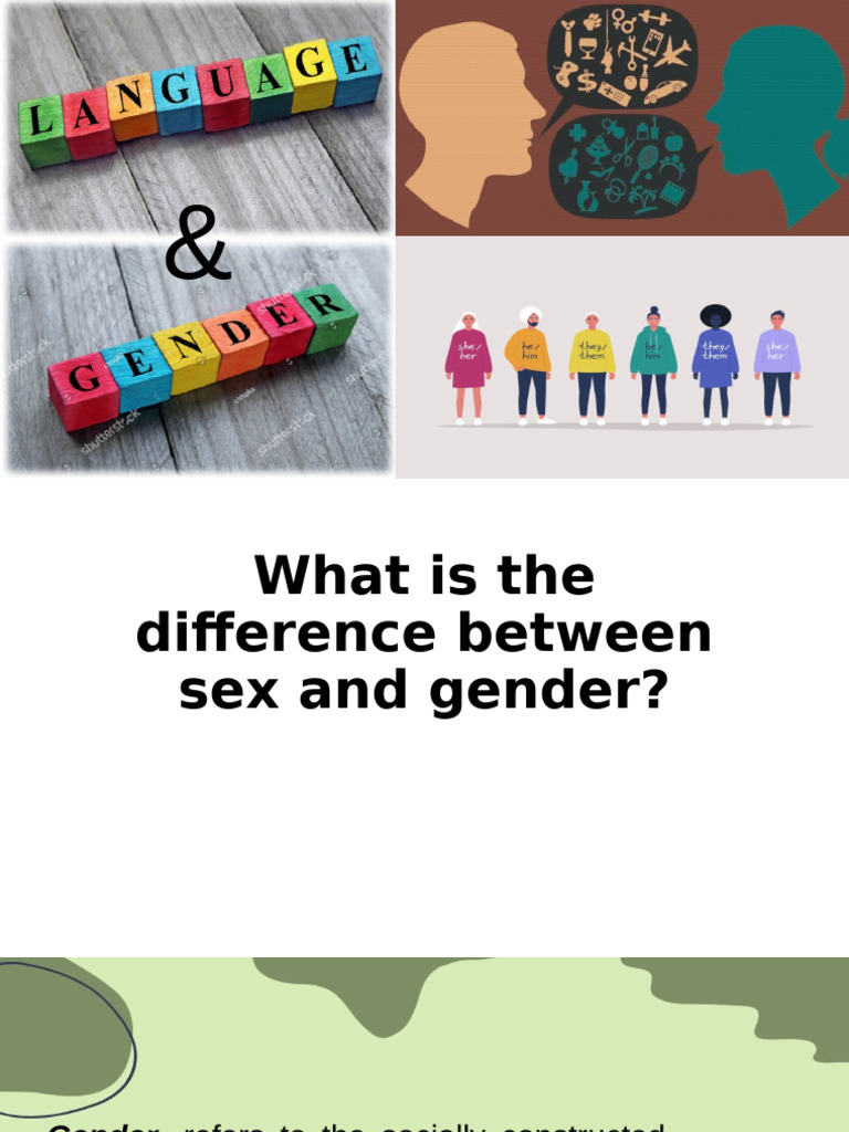 [Pdf] Gender And Language Use , Gender inclusive language: Why is it ...