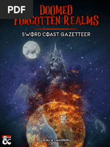 DND 5e Doomed Forgotten Realms Sword Coast Gazeeter