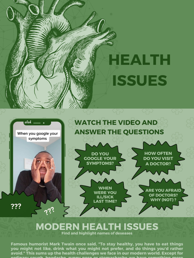 Health Issues | PDF