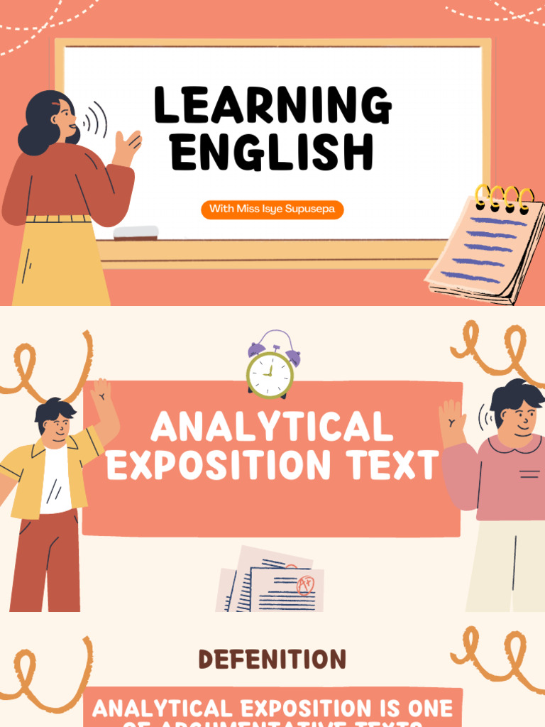 Kelas X - Analytical Exposition Text | PDF