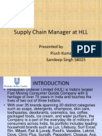 Hul Supply Chain Responsiilites