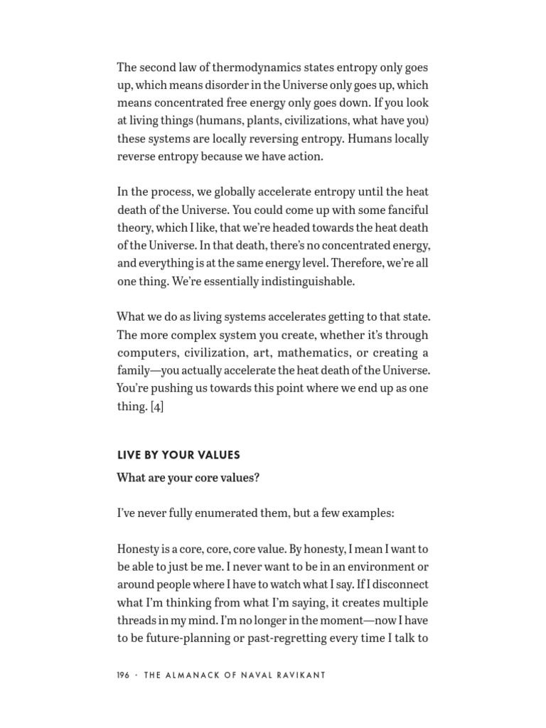 Live by your values pdf