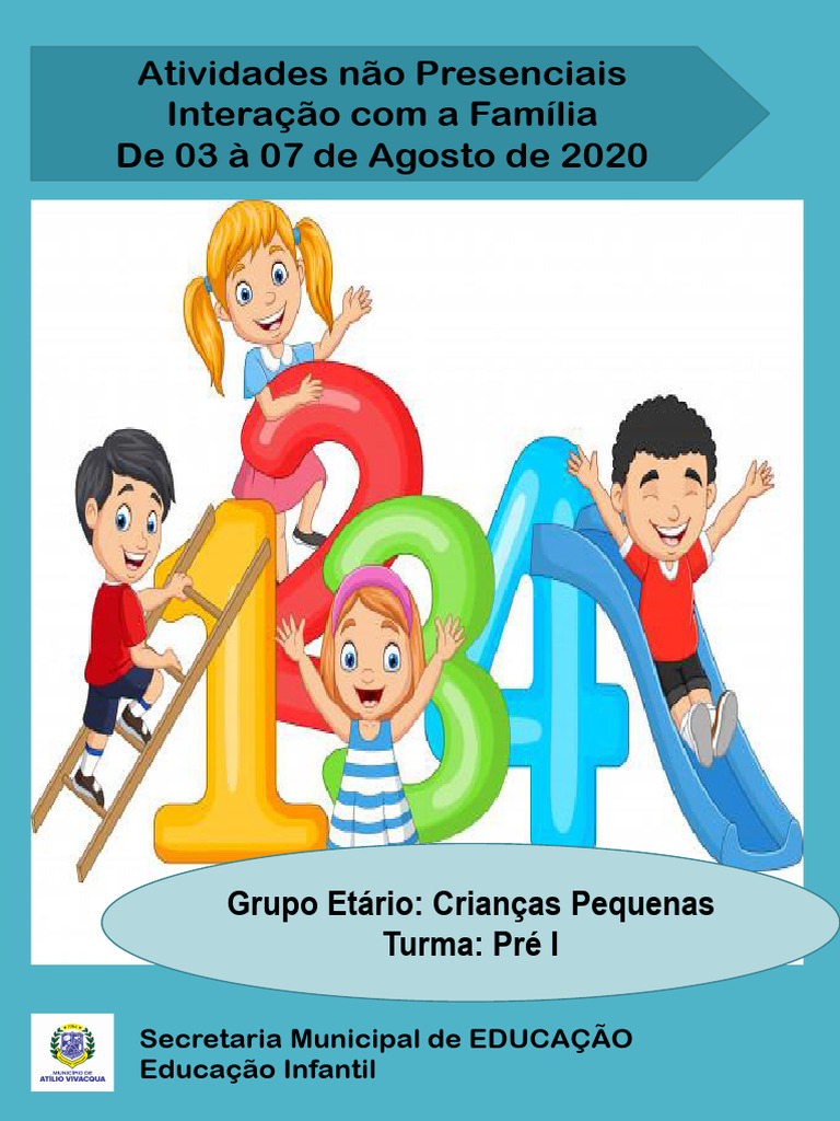 Atividades Do Pre I | PDF
